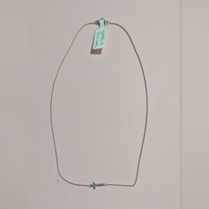 Silpada Elegant Silver Cross Necklace